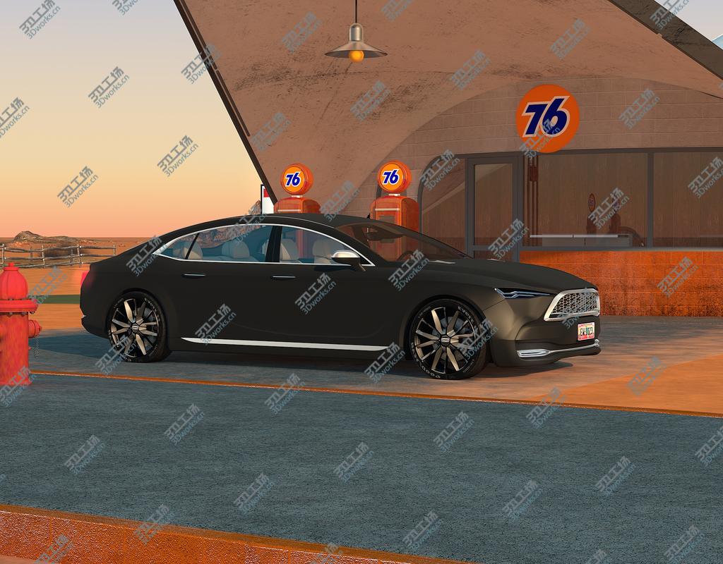 images/goods_img/2021040162/3D Vintage Gas Station model/3.jpg